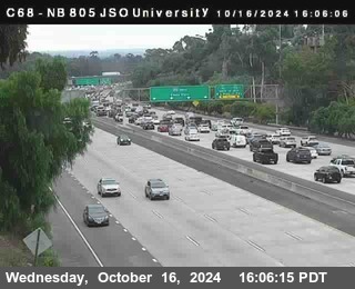 NB 805 at Landis st