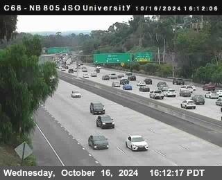 NB 805 at Landis st