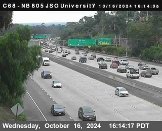 NB 805 at Landis st