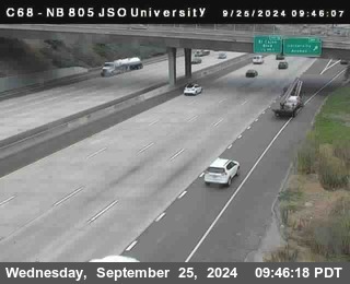 NB 805 at Landis st