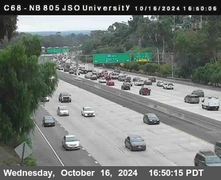 NB 805 at Landis st