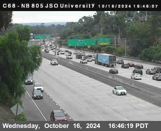 NB 805 at Landis st