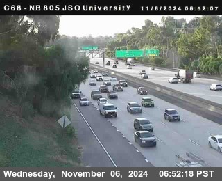 NB 805 at Landis st