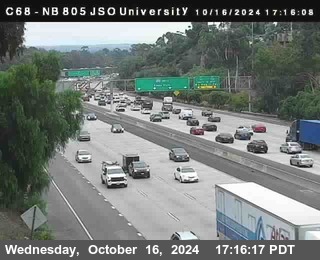 NB 805 at Landis st