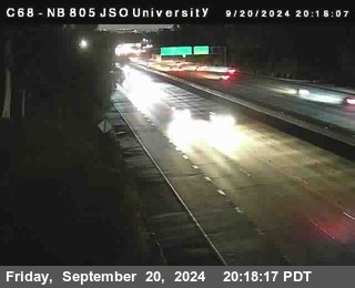 NB 805 at Landis st