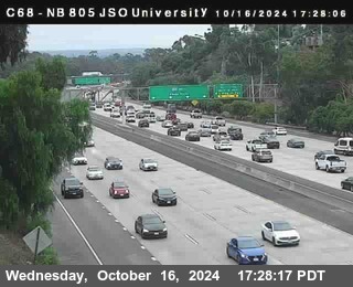 NB 805 at Landis st