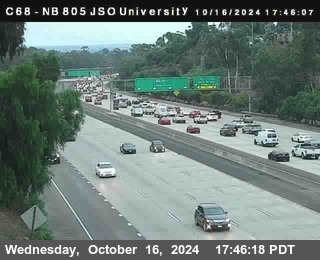 NB 805 at Landis st