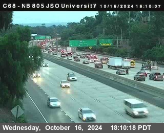 NB 805 at Landis st