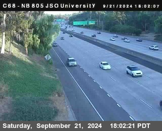 NB 805 at Landis st