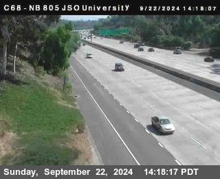 NB 805 at Landis st