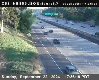 NB 805 at Landis st