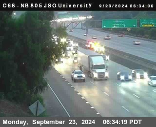 NB 805 at Landis st