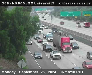 NB 805 at Landis st