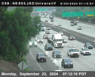 NB 805 at Landis st