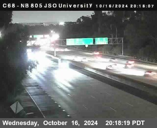 NB 805 at Landis st