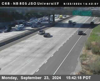 NB 805 at Landis st