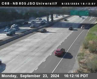 NB 805 at Landis st