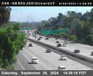 NB 805 at Landis st