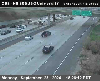 NB 805 at Landis st