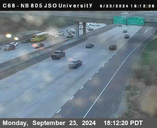 NB 805 at Landis st