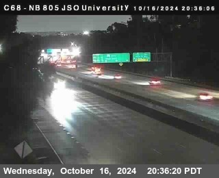 NB 805 at Landis st