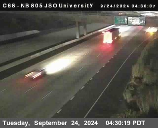 NB 805 at Landis st