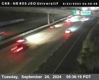 NB 805 at Landis st