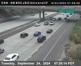 NB 805 at Landis st