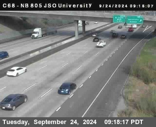 NB 805 at Landis st