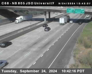 NB 805 at Landis st