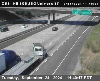 NB 805 at Landis st