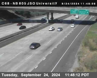 NB 805 at Landis st