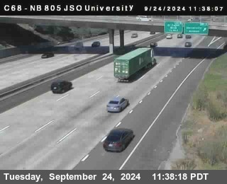 NB 805 at Landis st