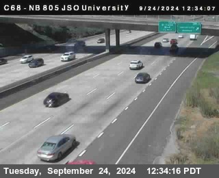 NB 805 at Landis st