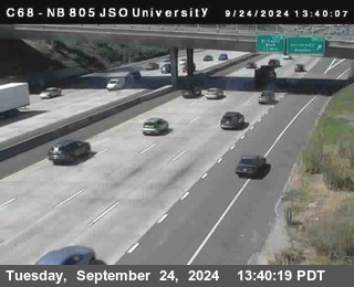 NB 805 at Landis st