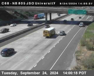 NB 805 at Landis st