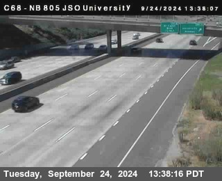 NB 805 at Landis st