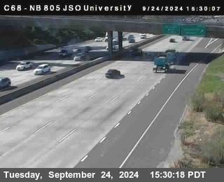 NB 805 at Landis st