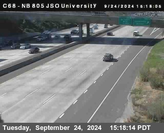 NB 805 at Landis st