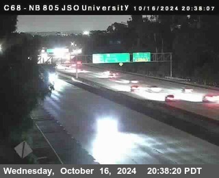 NB 805 at Landis st