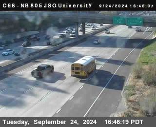 NB 805 at Landis st