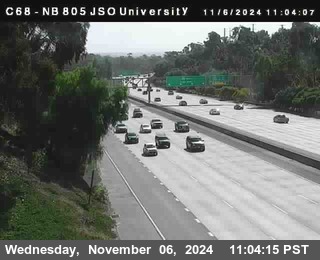 NB 805 at Landis st