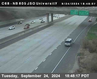 NB 805 at Landis st