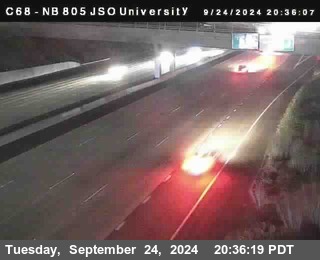 NB 805 at Landis st