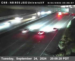 NB 805 at Landis st