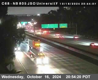 NB 805 at Landis st