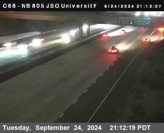 NB 805 at Landis st