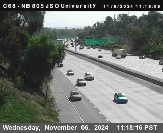 NB 805 at Landis st