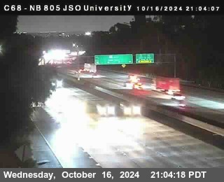 NB 805 at Landis st