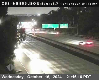 NB 805 at Landis st